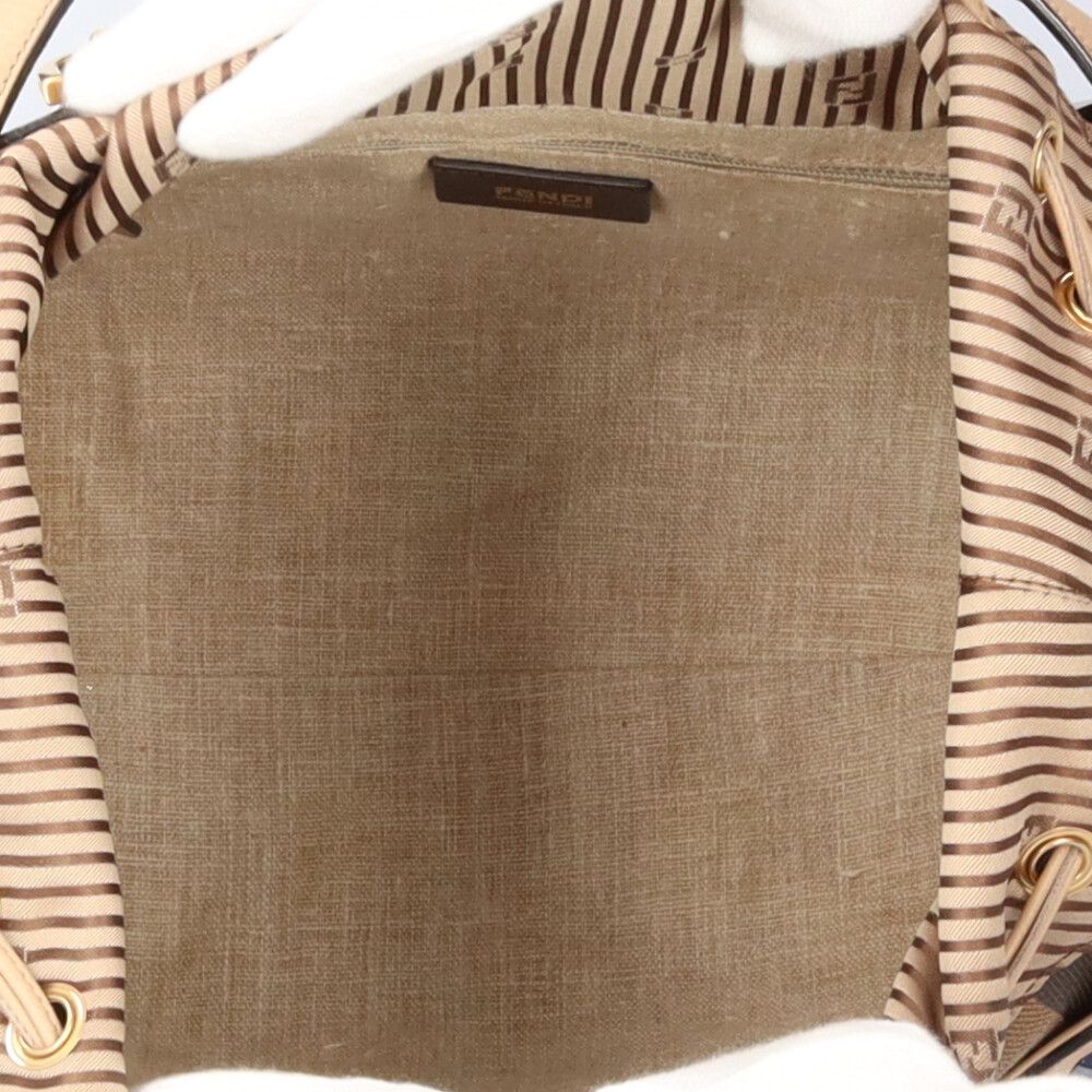 フェンディ ペカン ショルダーバッグ レザー 8BN237 B10 128 2516 ベージュ レディース FENDI  中古 フェンディ ペカン ショルダーバッグ レザー 8BN237 B10 128 2516