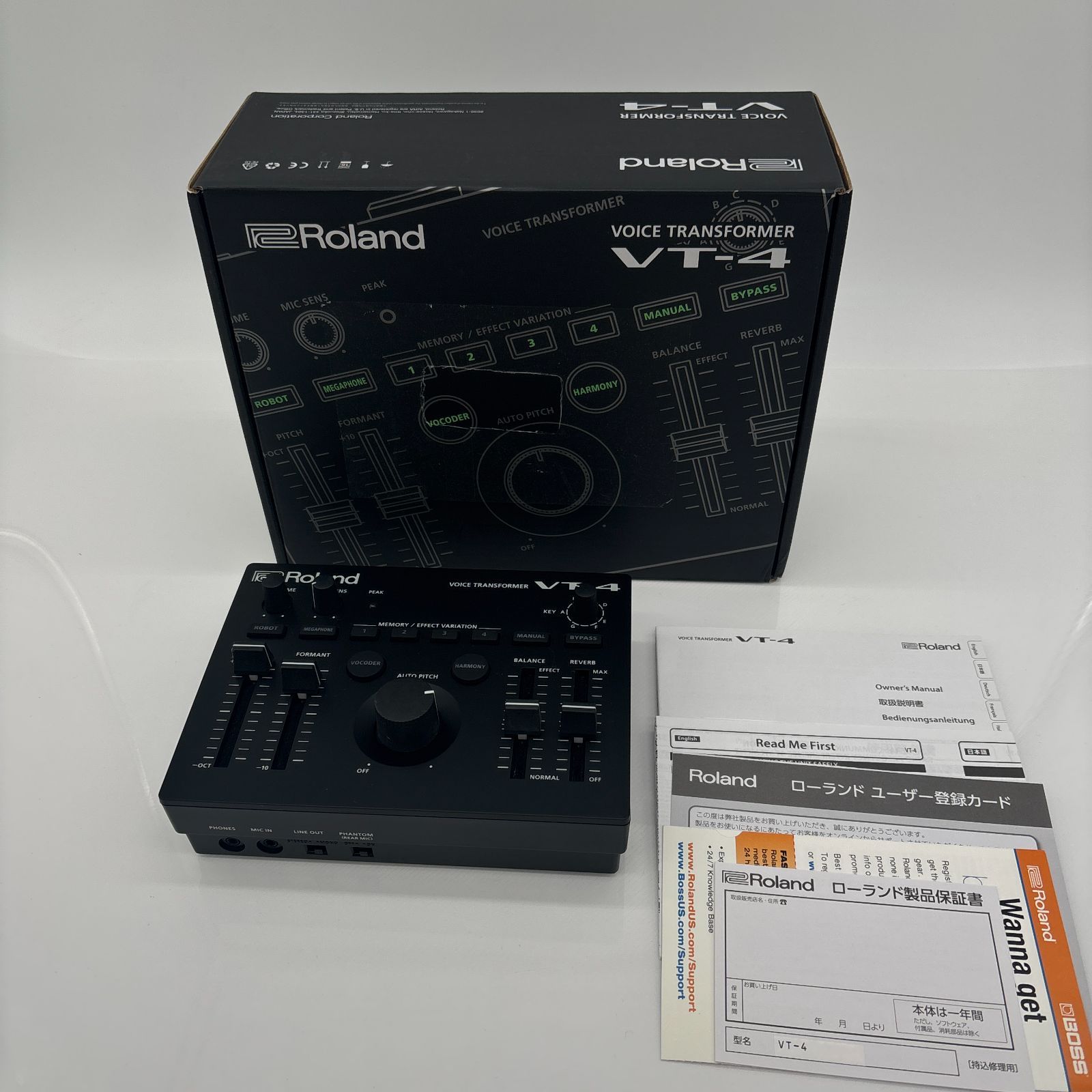 Roland VT-4 ボイストランスフォーマー 【公式通販】
