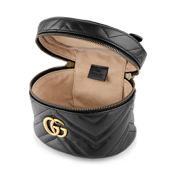 値下げ！GUCCI グッチ 黒GGマーモント ミニリュックサック バックパック グッチ GUCCI GGマーモント ミニリュックサックバックパック