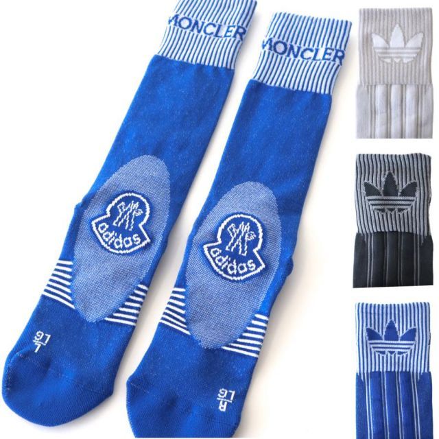 モンクレール アディダスオリジナルズ ソックス メンズ MONCLER GENIUS ADIDAS 靴下 ミドル丈 I209S3G000020U218
