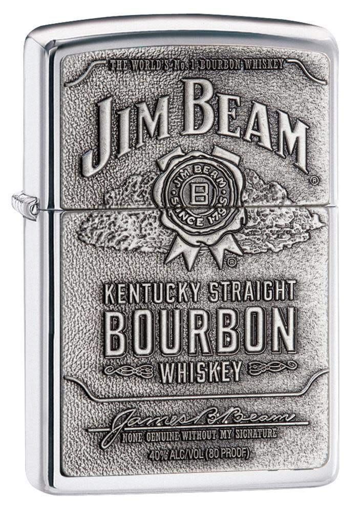 ギフト】 Zippo メール便可 250JB.928 JimBeamPewterEmblem ジッポ