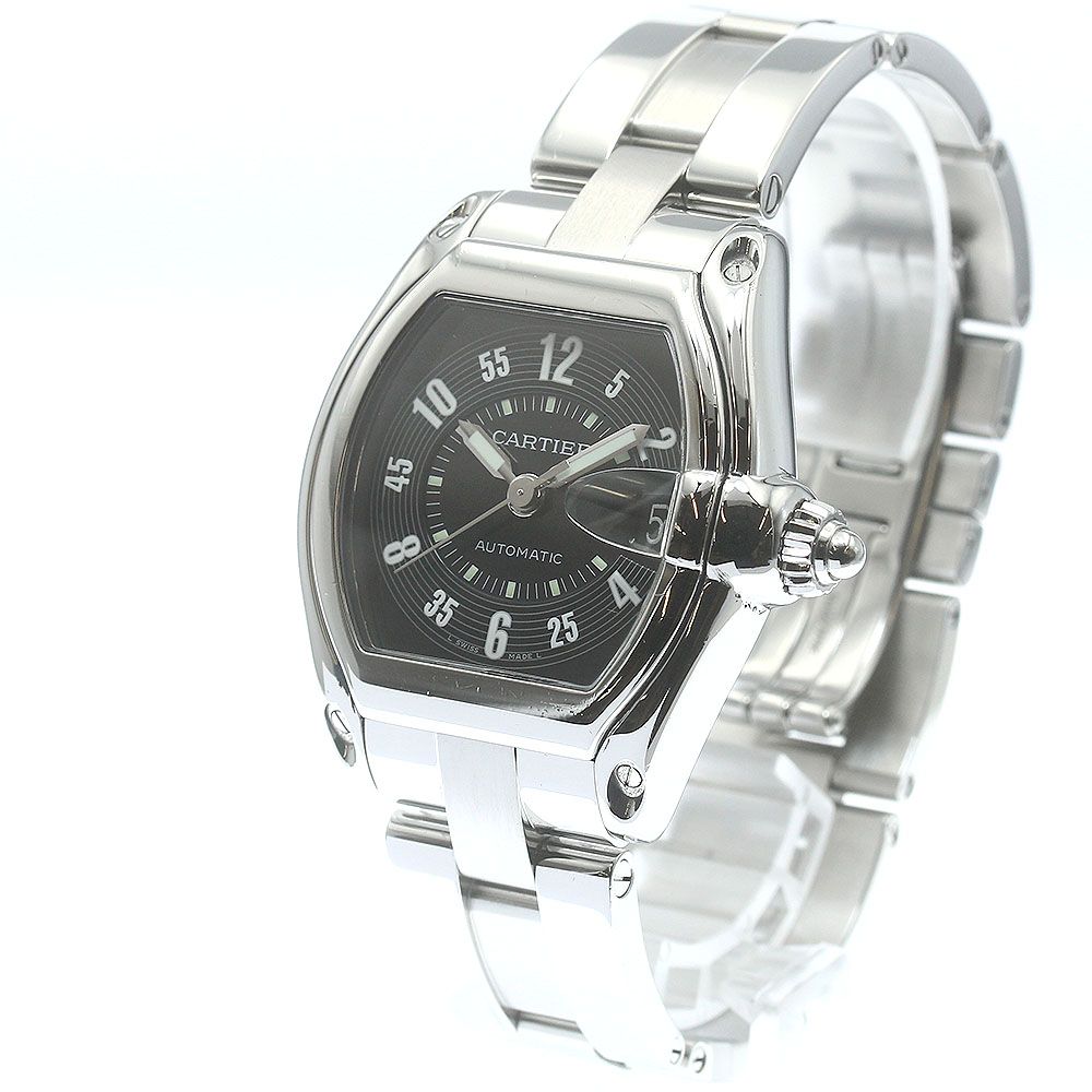 カルティエ CARTIER W62004V3 ロードスターLM デイト 自動巻き