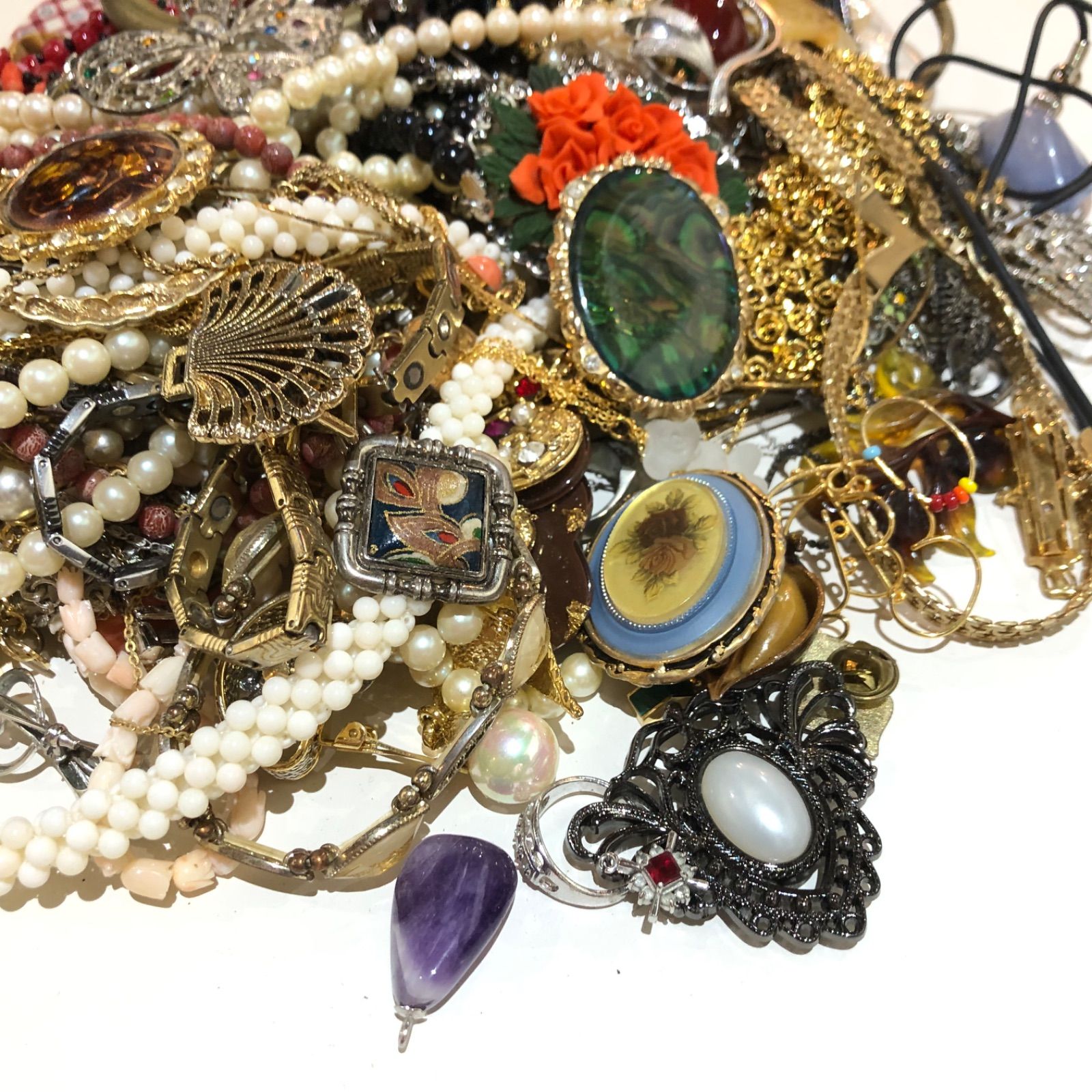 アクセサリー まとめ売り ④ ネックレス ジャンク品｜レディース 