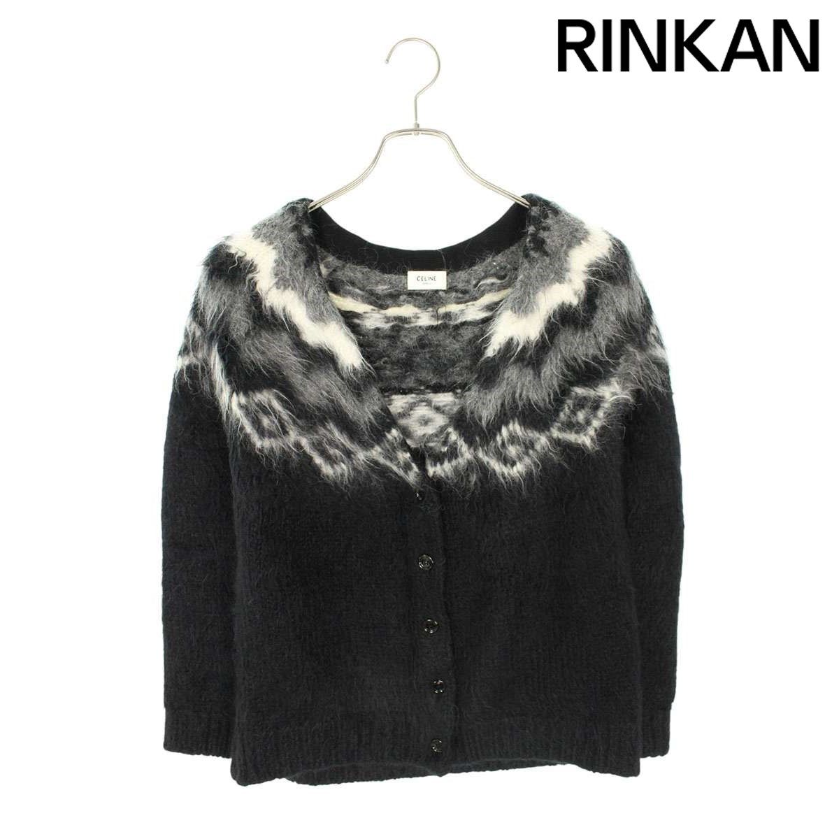 幻 13AW FW サンローランパリ モヘアカーディガン XS エディスリマン