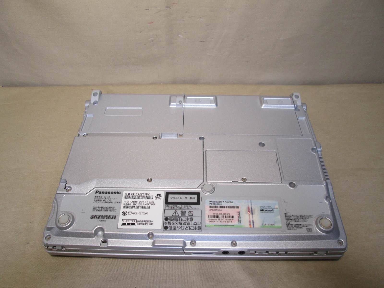 Panasonic CF-S9JYF2DC Core i5-520M 4GB 現状品