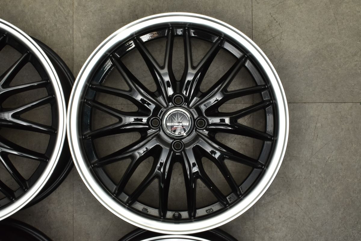 カスタムサイズ ロクサーニ マルチフォルケッタII 17in 6.5J 42 PCD100 ヤリス アクア ルーミー フリード フィット ノート MAZDA2 TRITUETUBI_COM