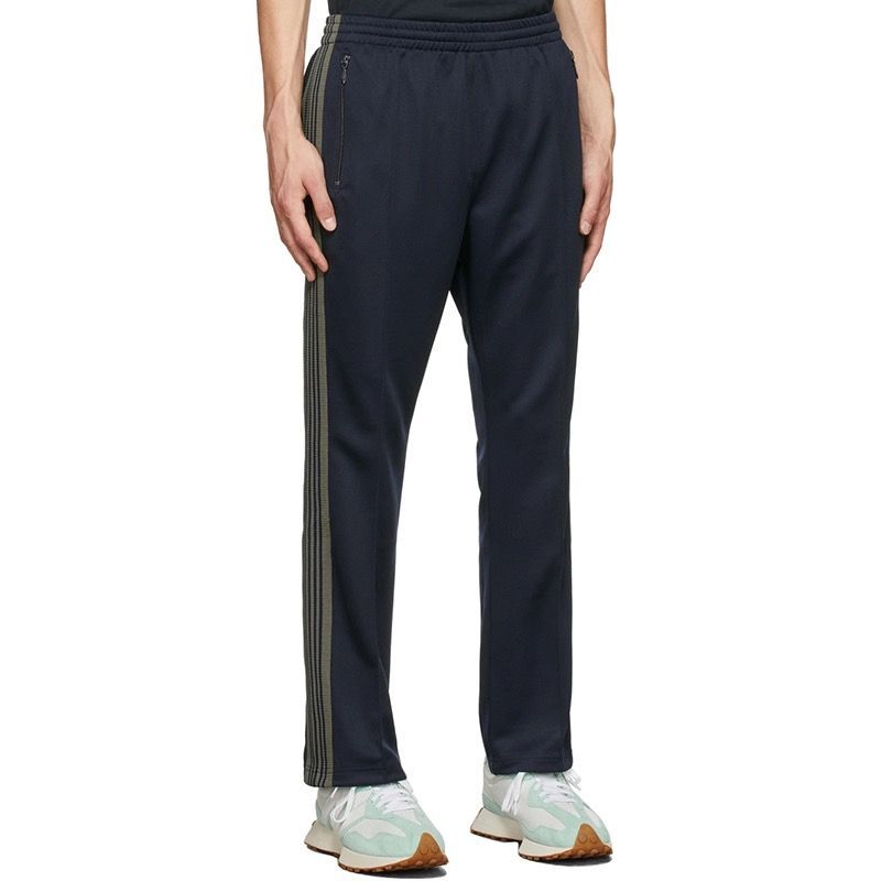 新品 NEEDLESニードルス X AWGE☆コラボ ナロートラックパンツ ユニ 