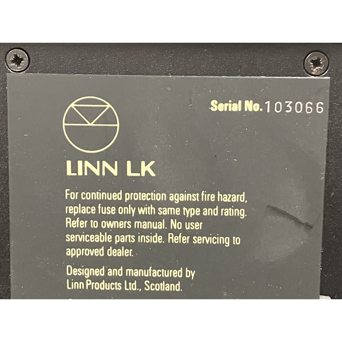 LINN LK1 LK2 プリアンプ & パワーアンプ 2台セット リン 通電確認済み 音響機材 オーディオ ジャンク O9548354 - メルカリ