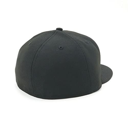 [ニューエラ] キャップ CAP 59FIFTY ベーシック 無地 ブラック/ブラック 7 5950 BASIC BLK BLK