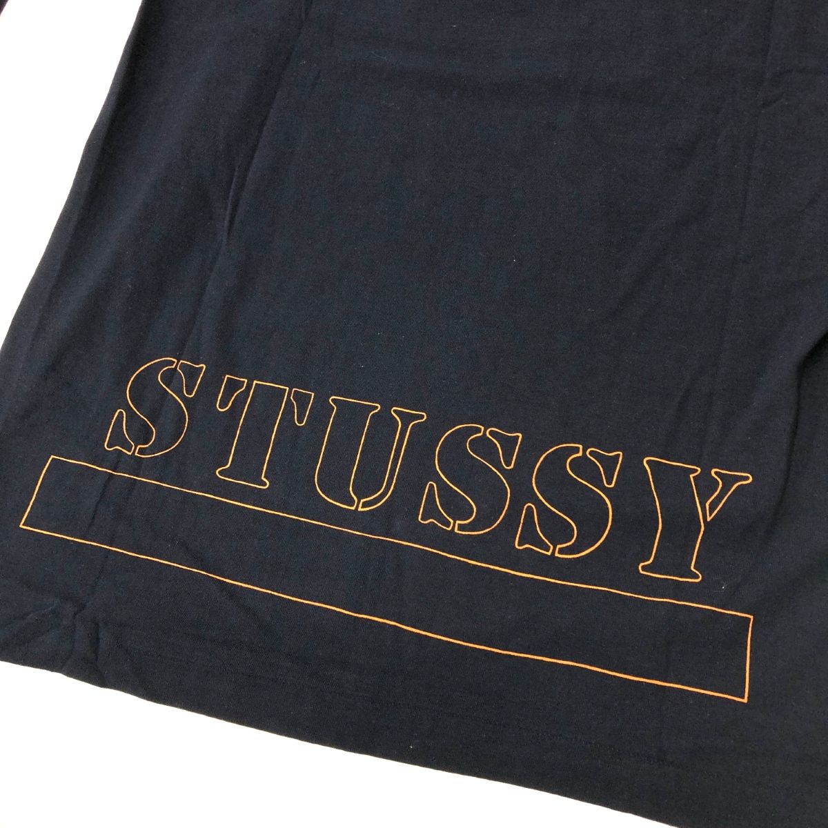 STUSSY オールドステューシー 長袖カットソー サイズ:L カモフラロゴ