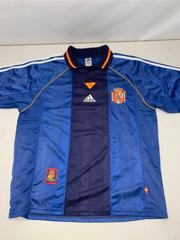 激レア サッカースペイン代表ユニフォーム 98-99 正規品