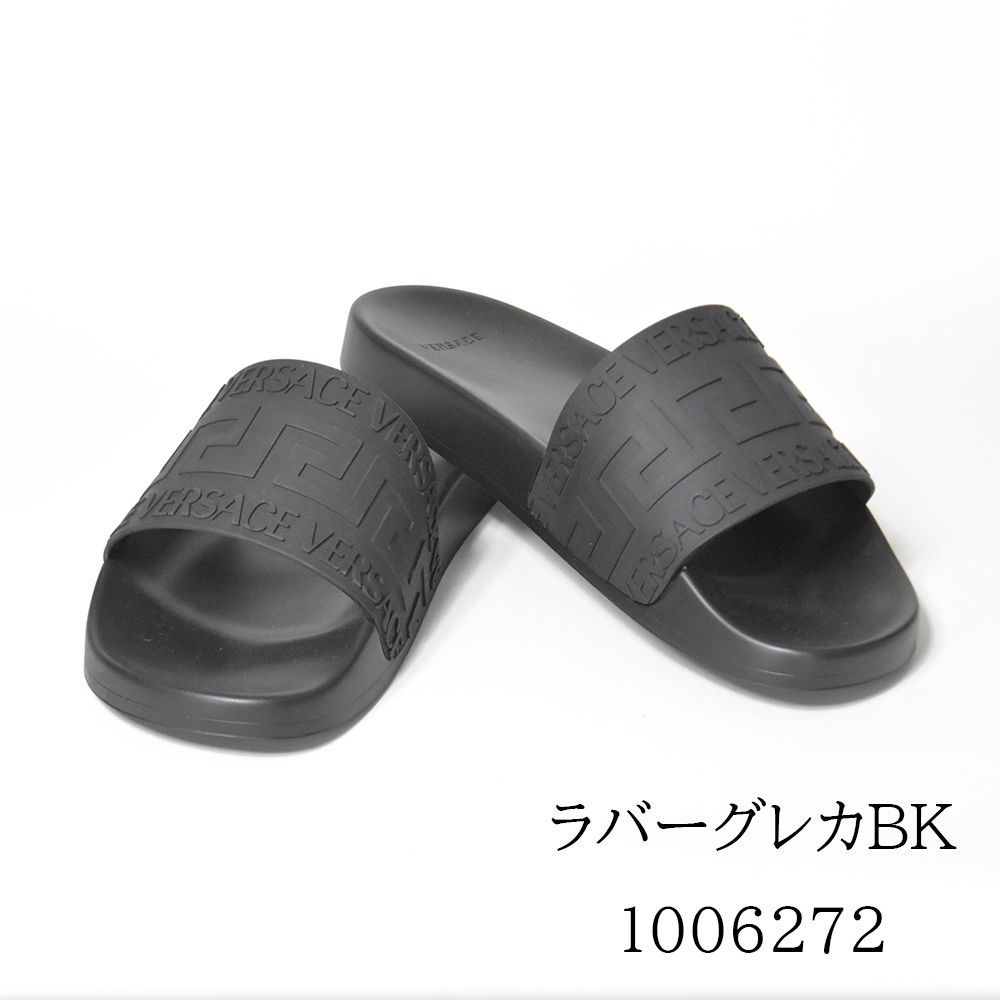 【VERSACE】 メドゥーサ ビギー スライダーサンダル VERSACE ヴェルサーチ サンダル メドゥーサ ビギー スライダー