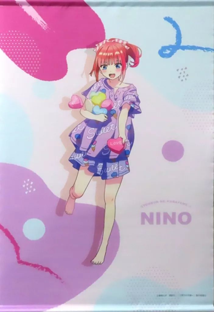 五等分の花嫁＊～月夜の菓子工房　中野ニ乃 スタンディングパネル 美品 中古】タペストリー 中野二乃 B2タペストリー 「五等分の花嫁* ～月夜