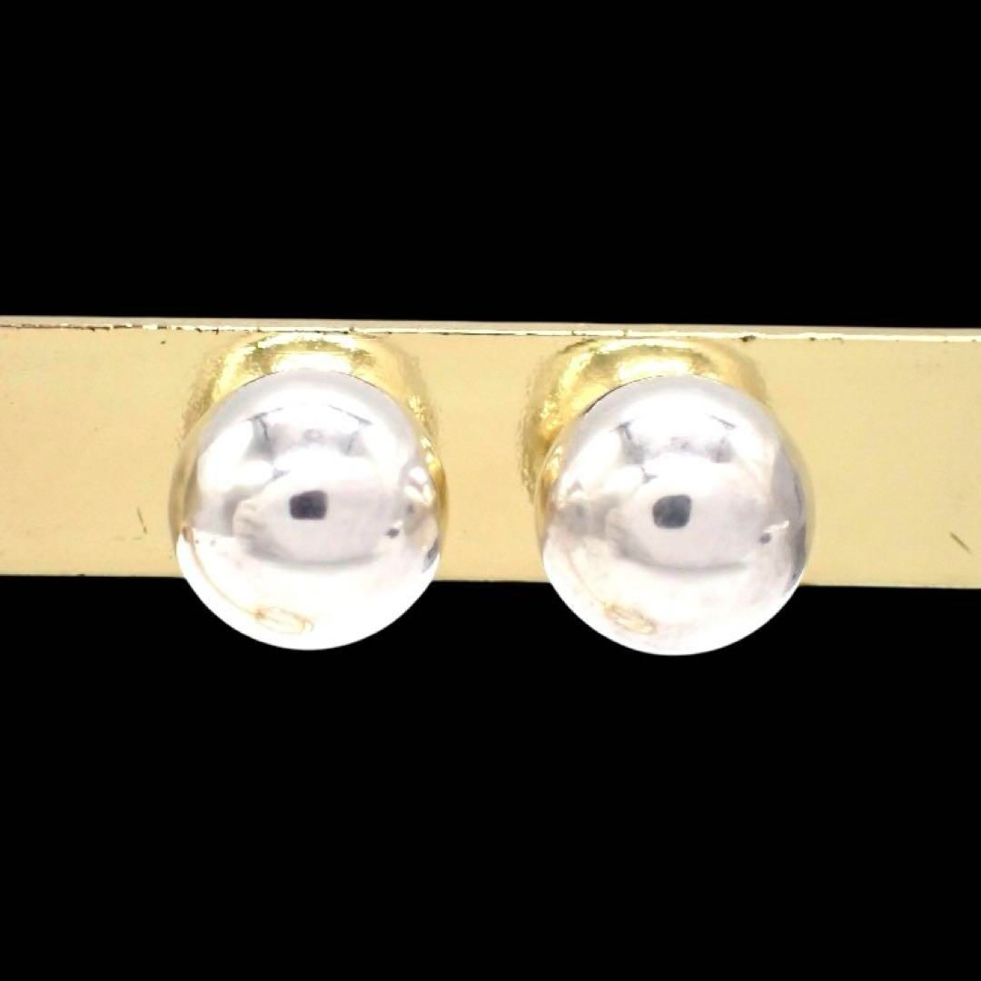 ティファニー 8mm ハードウェア ボール ピアス 925 シルバー 4040