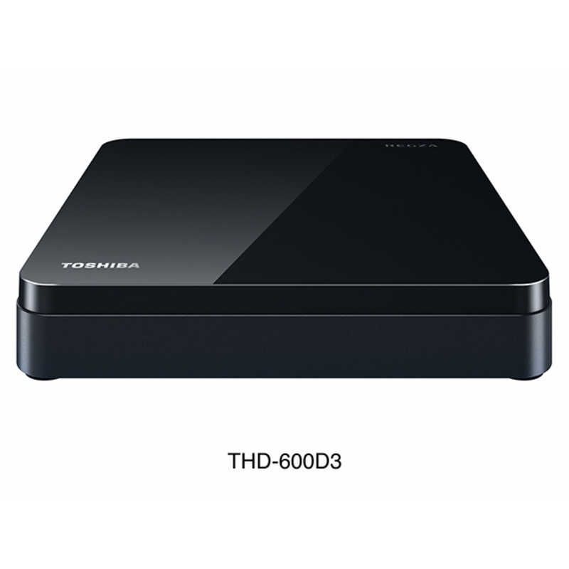 【新品 未使用 未開梱】東芝　TOSHIBA　録画用ＨＤＤ　ＵＳＢ－Ａ接続　［据え置き型　／６ＴＢ］　THD-600D3