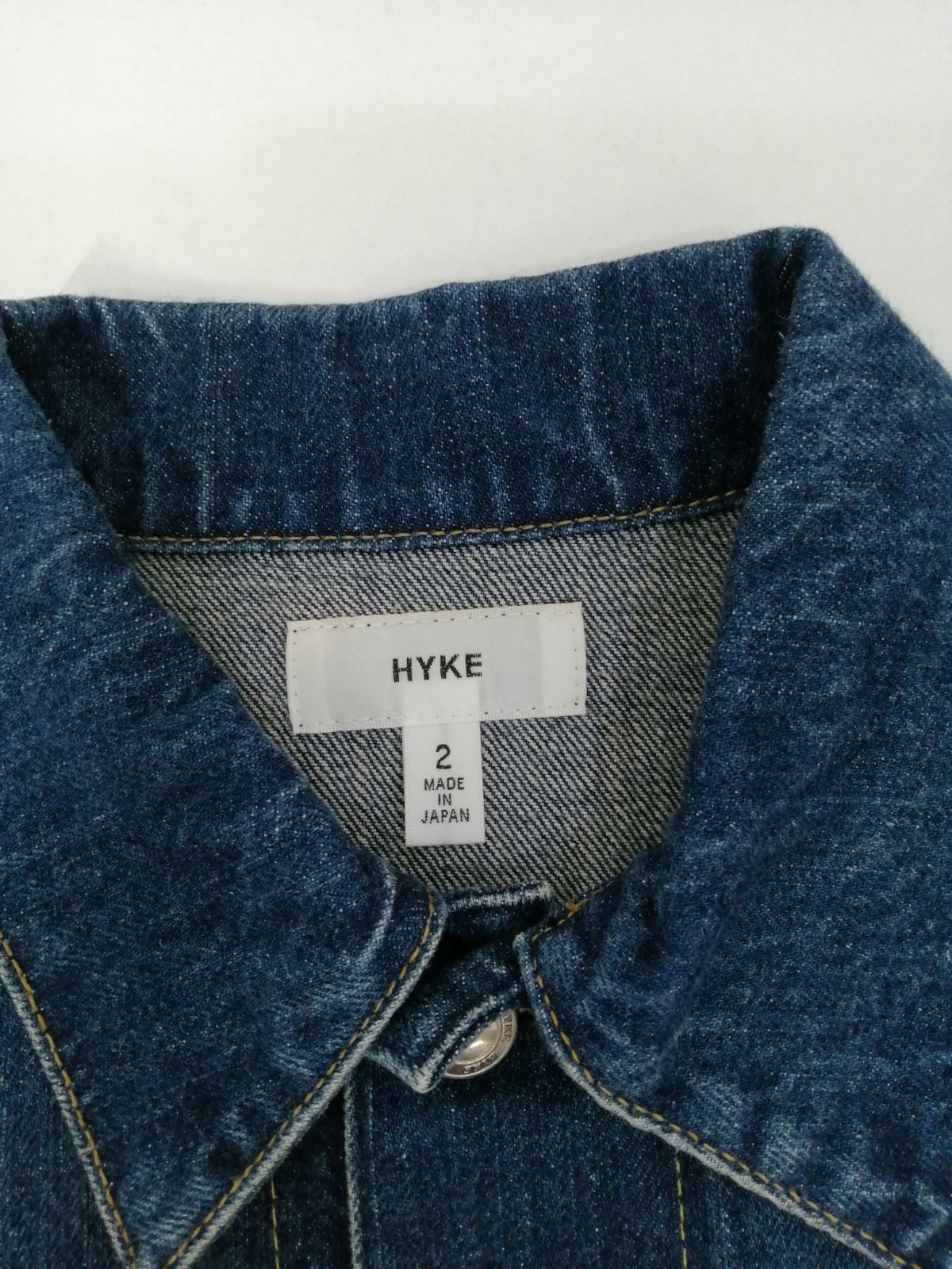 【美品】HYKE デニムジャケット HYKE ハイク デニムジャケット - メルカリ