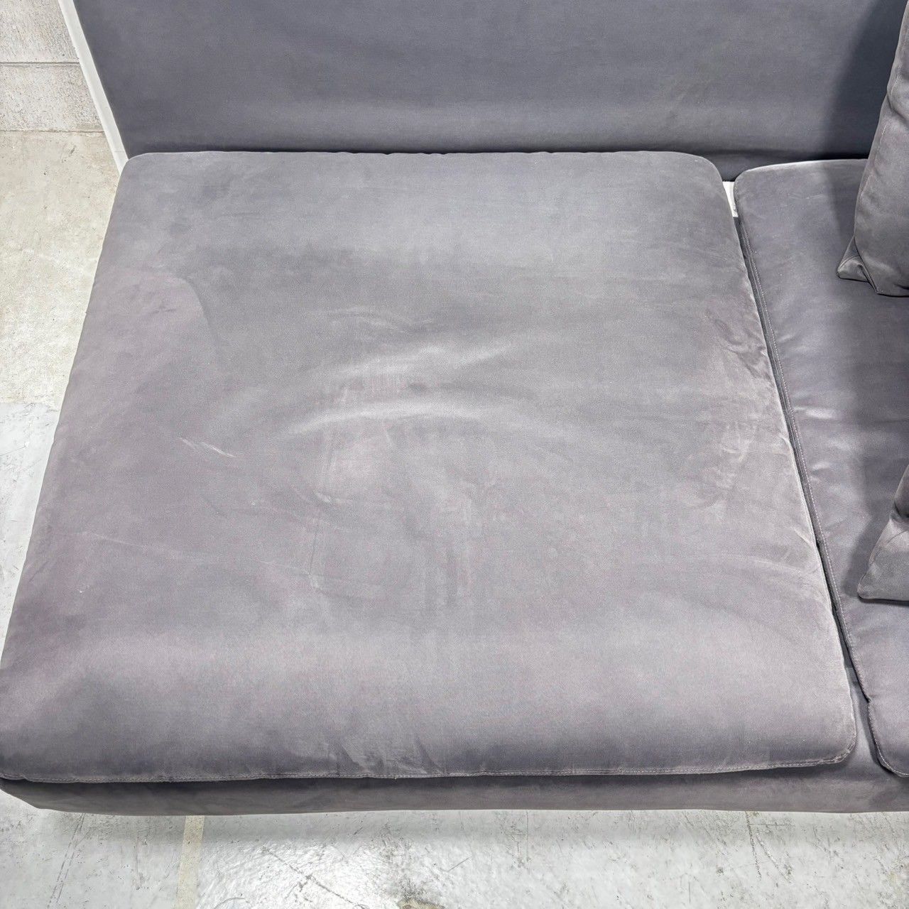 IKEA ソーデルハムン 3人掛けソファ サムスタ ダークグレー SÖDERHAMN ソーデルハムン 3人掛けソファ, オープンエンド