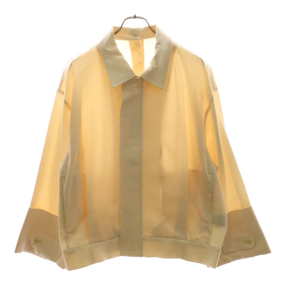 Stein シュタイン 20SS EX SLEEVE SYSTEM JACKET エクストラスリーブ コットン ジップアップ システムジャケット アイボリー ST.132