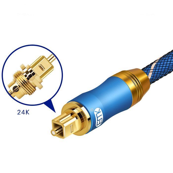  光デジタルケーブル 30 m 光デジタルオーディオオプティカルケーブル TOSLINK トスリンク 角型 金メッキ 高耐久性 PS 4 Xbox サウ _a その他 オーディオ機器