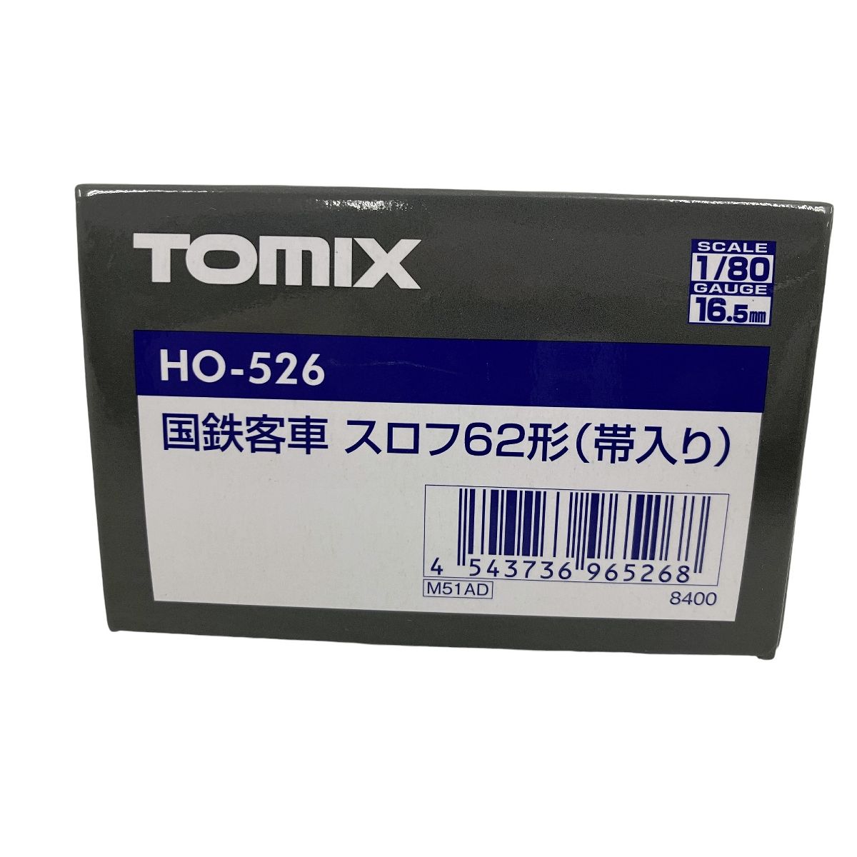 TOMIX HO-526 国鉄客車 スロフ62形 帯入り HOゲージ 鉄道模型 トミックス 中古 O9269794