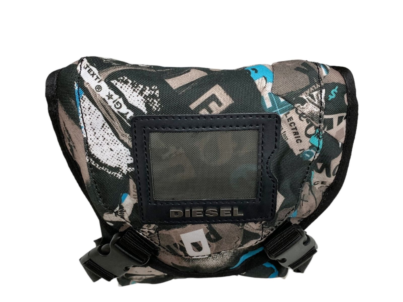 DIESEL (ディーゼル) ショルダーポーチ バッグ 総柄 ナイロン ユニ