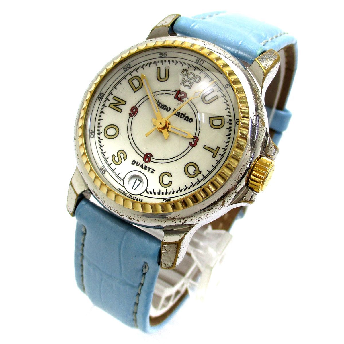 リトモラティーノ 時計 ドーディッチ ユニセックス 白文字盤 腕時計