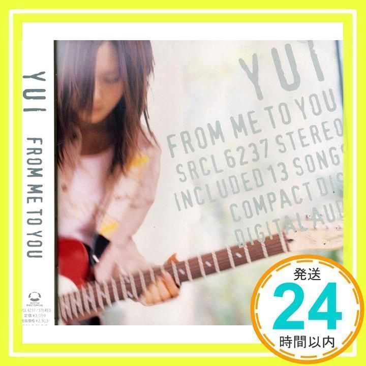 YUI ポスター FROM ME TO YOU ポスター FROM ME TO YOU [CD] YUI