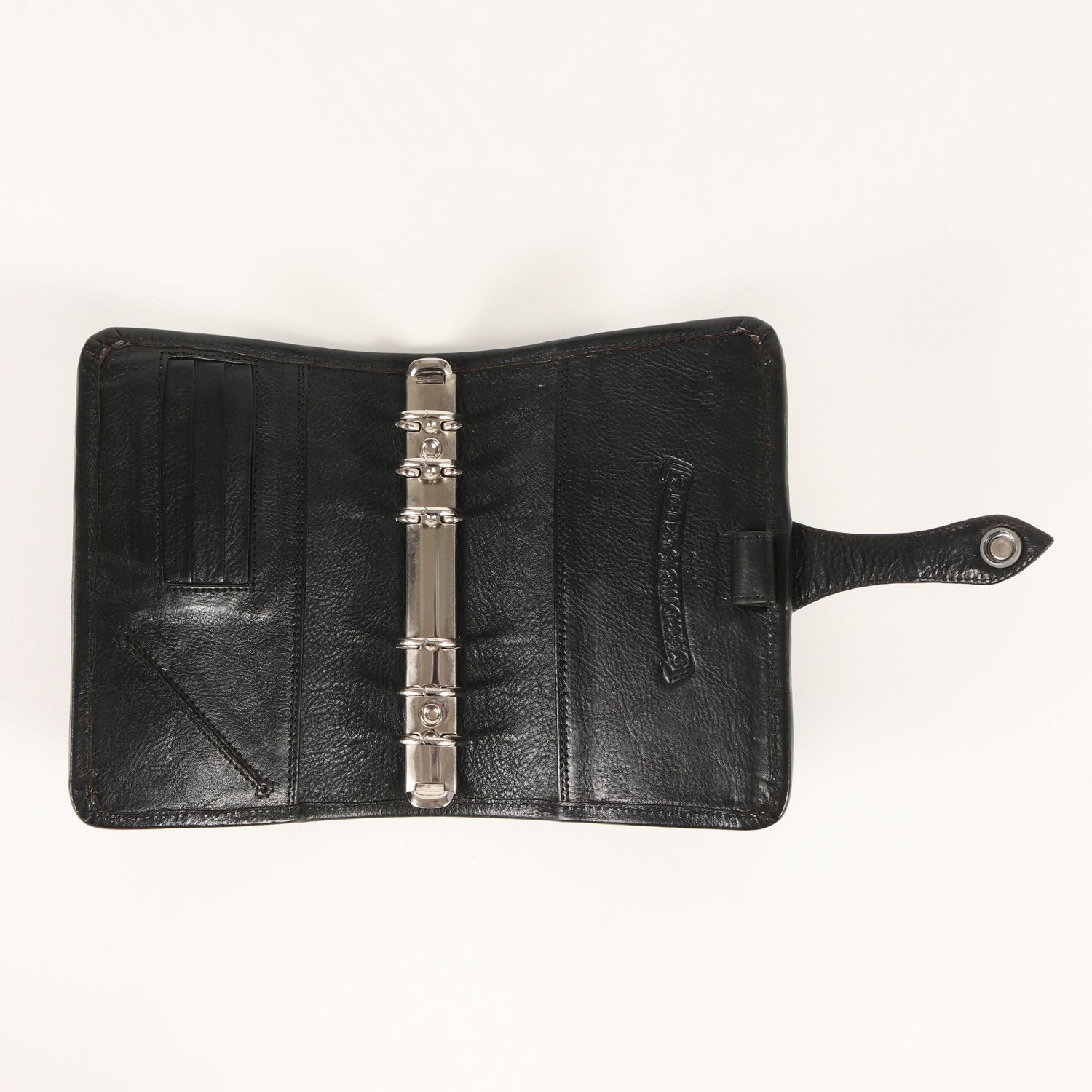CHROME HEARTS クロムハーツ ラージクロス レザー アジェンダ 手帳 