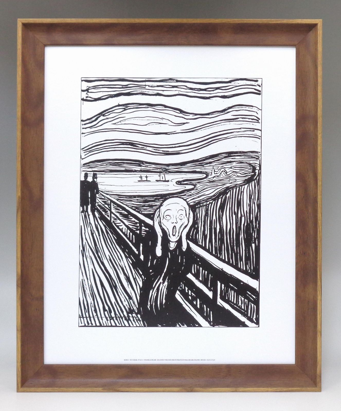 新品☆額付アートポスター☆ムンク☆叫び☆Edvard Munch☆197 - メルカリ