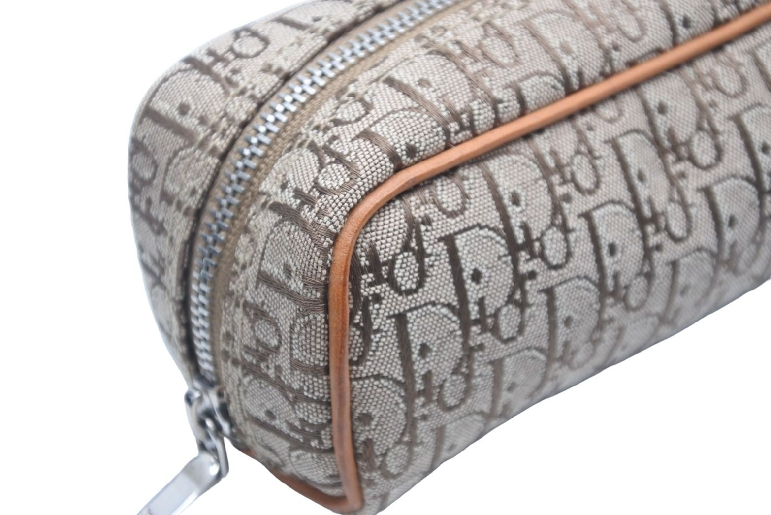 Christian Dior ポーチ トロッター キャンバス Christian Dior クリスチャンディオール ポーチ ペンケース