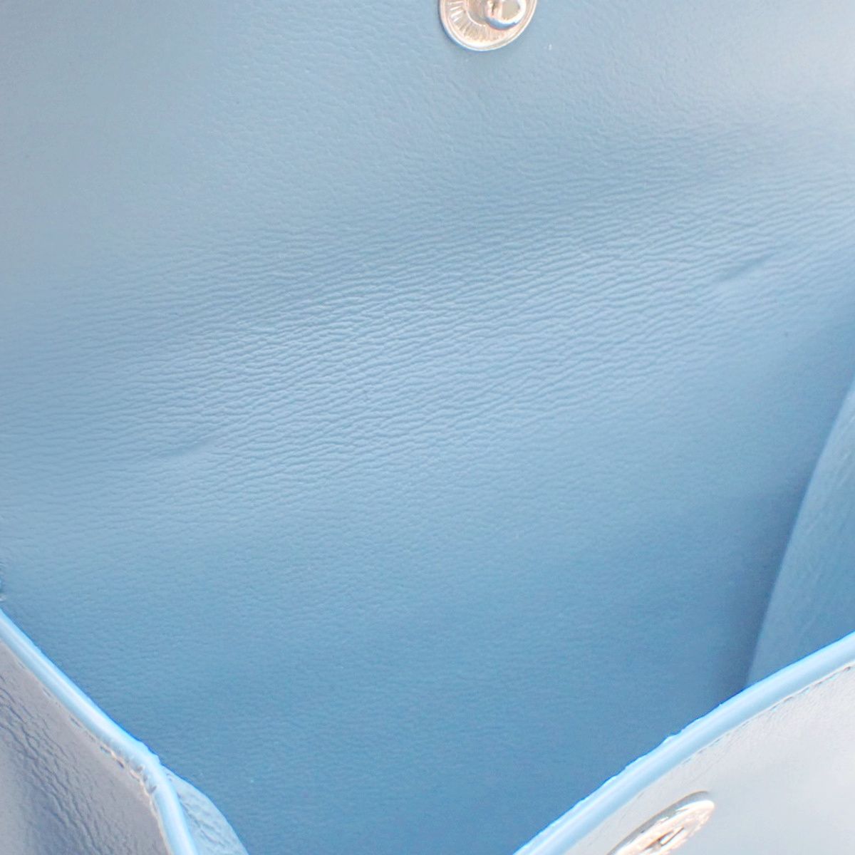 BVLGARI ブルガリ ビーゼロワン 二つ折り財布 コンパクトウォレット B-zero 1 2つ折り 小物 レザー ブラック黒 ブルー青 シルバー金具 メンズ アラモード 速乾素材 ベーシックカラー