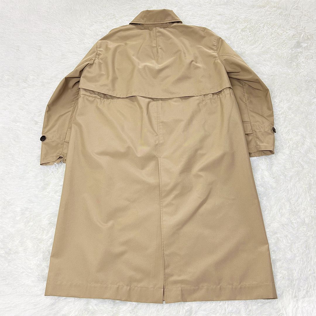 コキュカ COCUCA フーデットレインコート サイズ0 ベージュ レディース