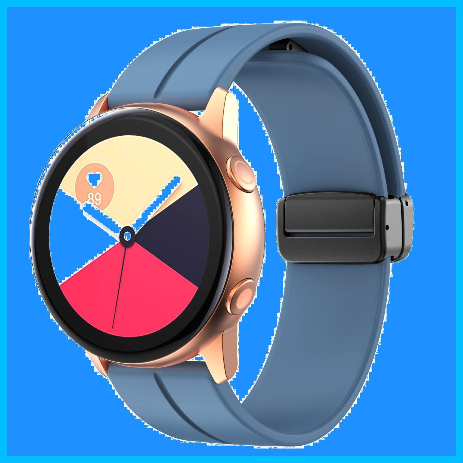 Samsung ギャラクシーウォッチ6/5/4 for バンド 40mm 44mm/Galaxy watch 6/4 Classic 47mm  43mm/46mm 42mm/Galaxy 磁気 Watch 5 Pro Band 45mm/Galaxy 3 41 - メルカリ