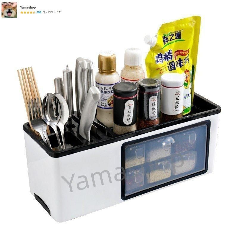 キッチン 収納 調味料ラック 調味料入れ スパイスラック キッチンスタンド 壁面収納 タワー キッチンラック 調理台 収納棚 キッチンカウンターラック