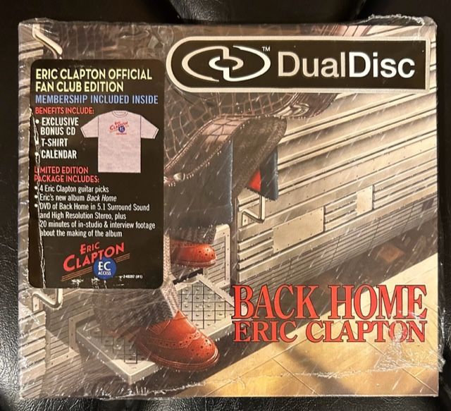 Eric Clapton Back Home DualDisc (限定盤送料込） DualDisc】Eric Clapton「Back Home」 エリック・クラプトン