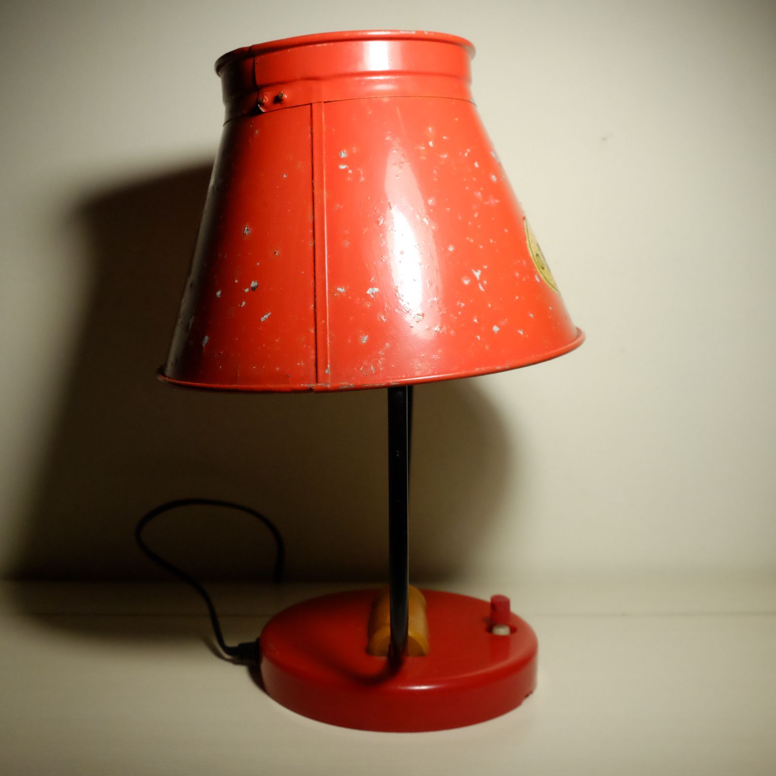 ナショナル 松下電工株式会社 LAMP HOUSE バケツライト レッド 
