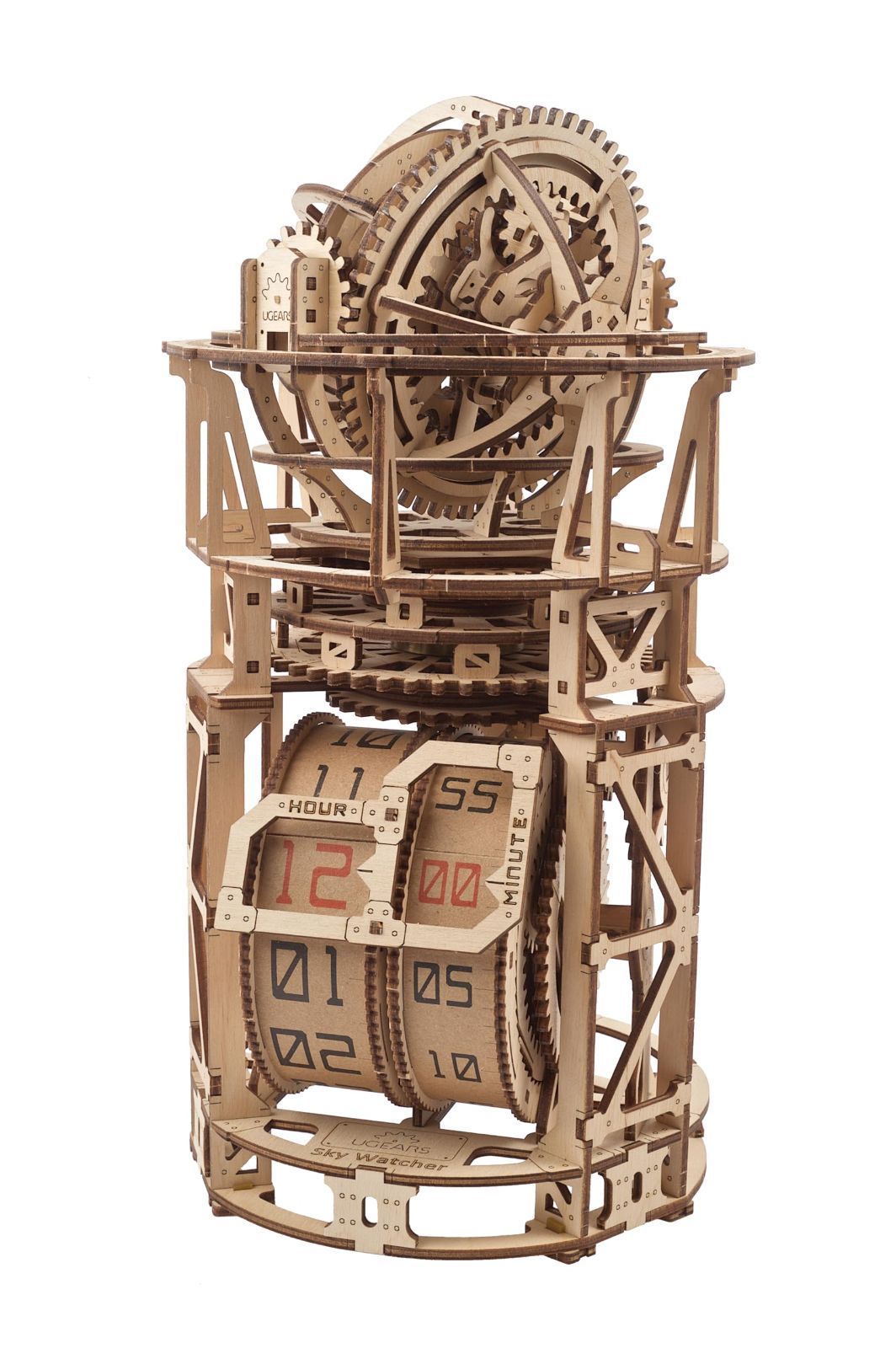 セール Ugears Skywatcher Tourbillon Table Clock 70162 Sky Watcher Tourbillon Table Clock Wooden Toy 3D Puzzle