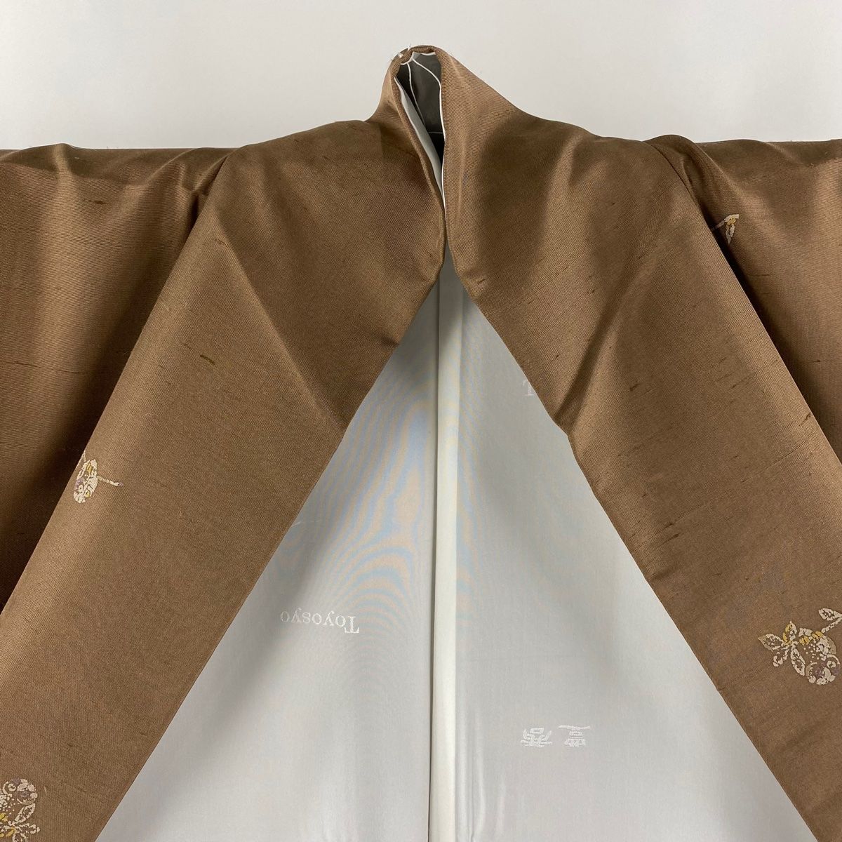 未着用 飯島輝也 小紋 江戸小紋 極鮫小紋 モノトーン 着物 032a d