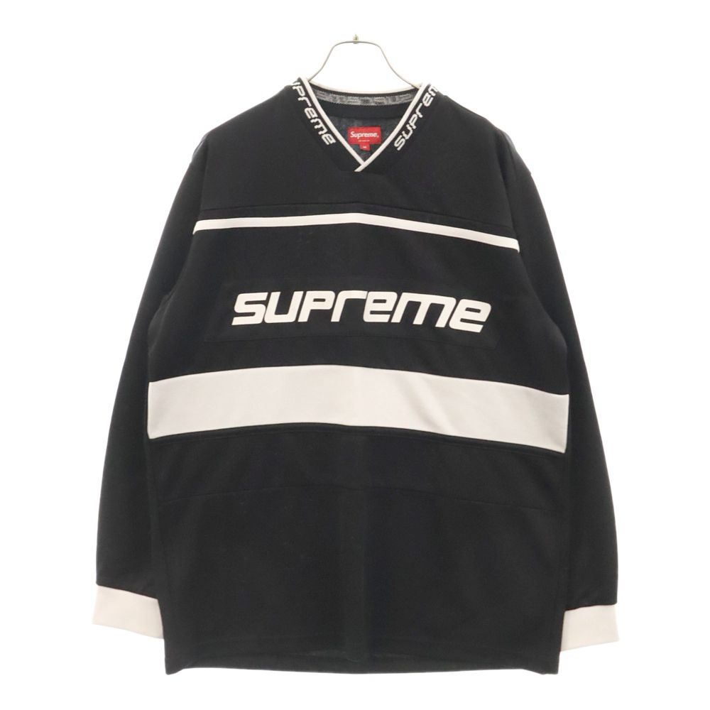 SUPREME (シュプリーム) 18AW Warm Up Hockey Jersey ロゴプリント 