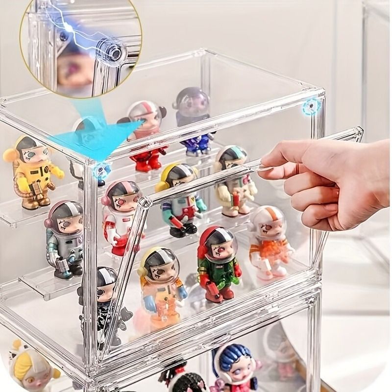 透明収納ボックス アクションフィギュア収納ボックス