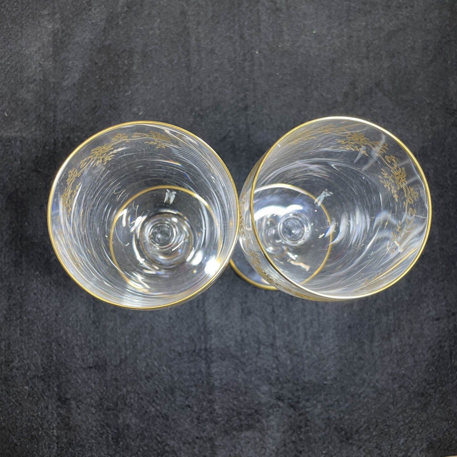 ☆ Baccarat バカラ グラス オールドバカラ 金彩 ペアグラス