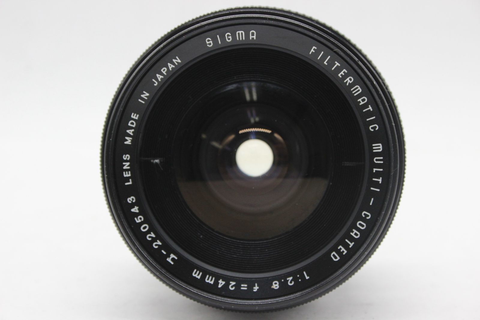 訳あり品】 シグマ Sigma Filtermatic Multi-Coated 24mm F2.8 レンズ s8030 - メルカリ