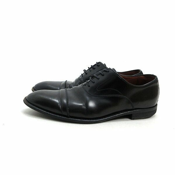 k■【25cm】ケンフォード/KENFORD ストレートチップ レザーシューズ/ビジネス/黒/MENS■13【中古】