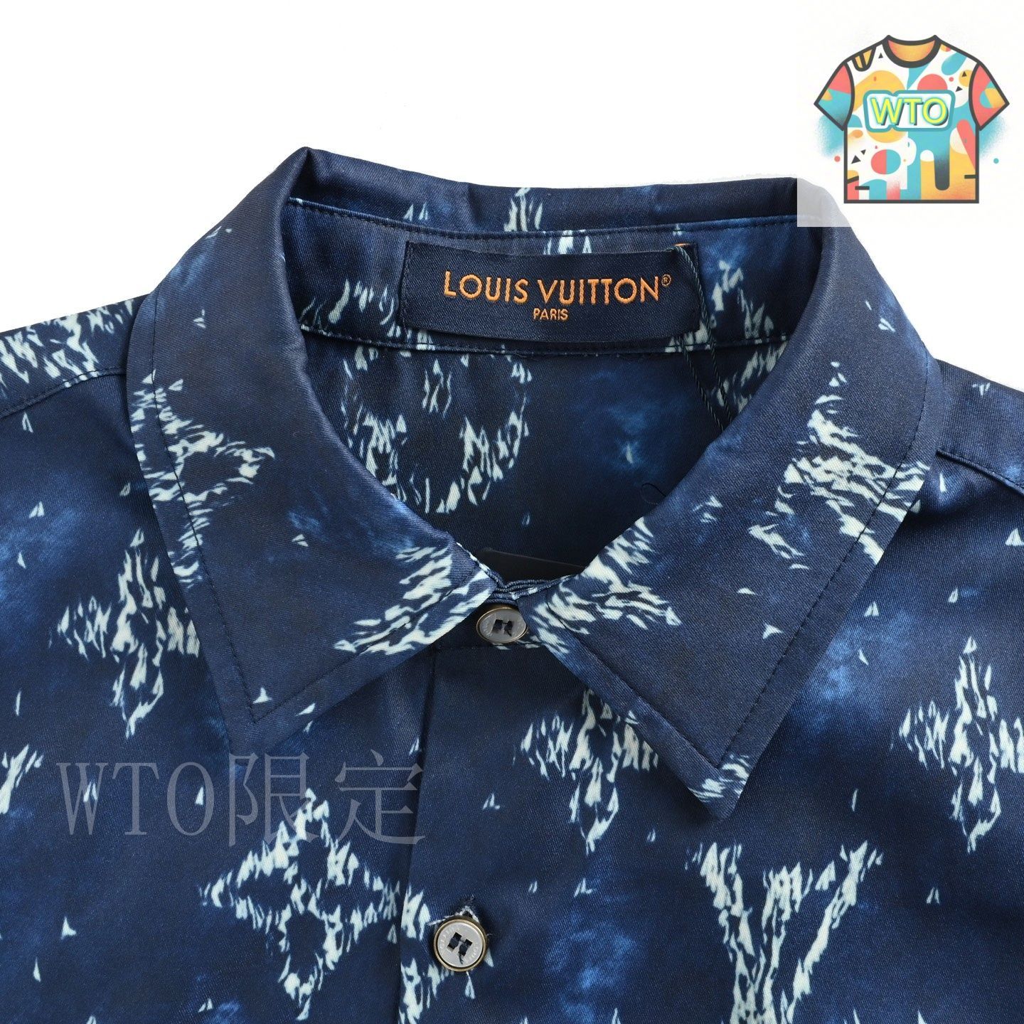 新品未使用　LOUIS VUITTON ルイヴィトン モノグラム　シャツ 今日特価】Louis Vuitton / ルイヴィトン 25ss モノグラム?染