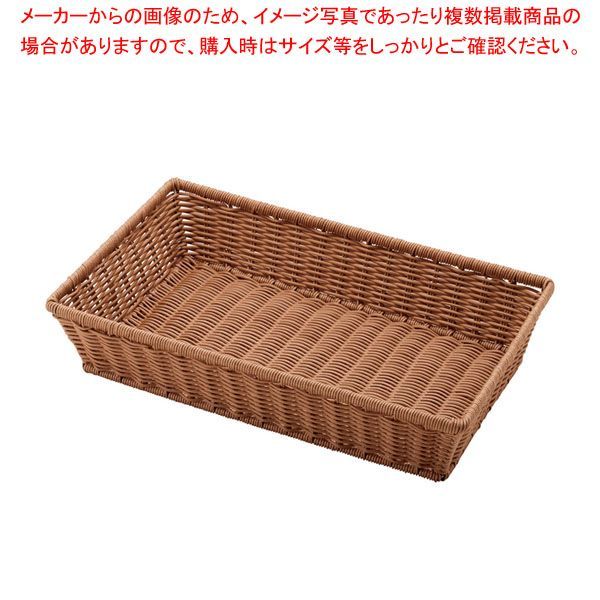 PPベーカリーバスケット 長角1／1 BB-408-BR