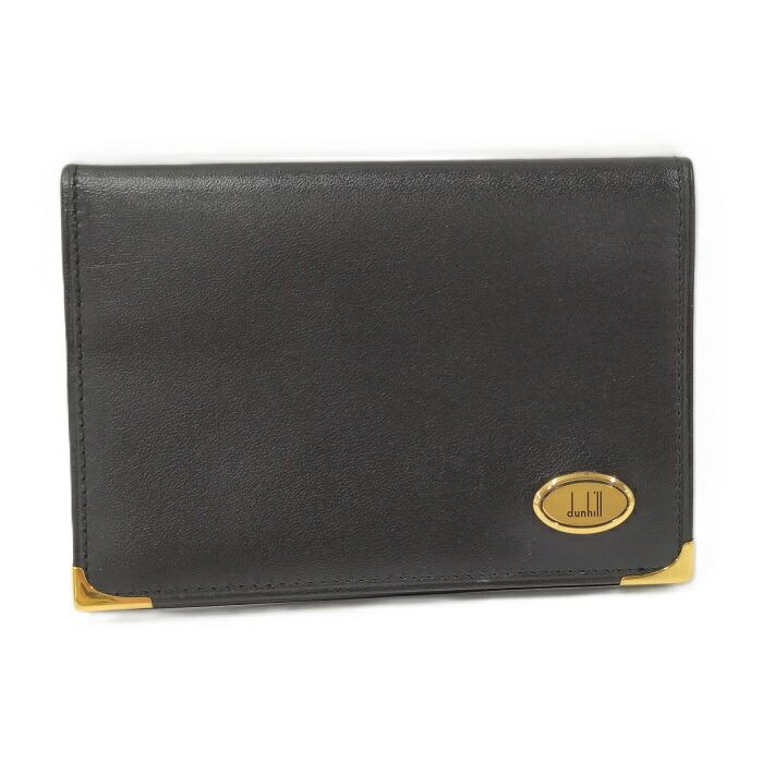 dunhill カードケース レザー ブラック