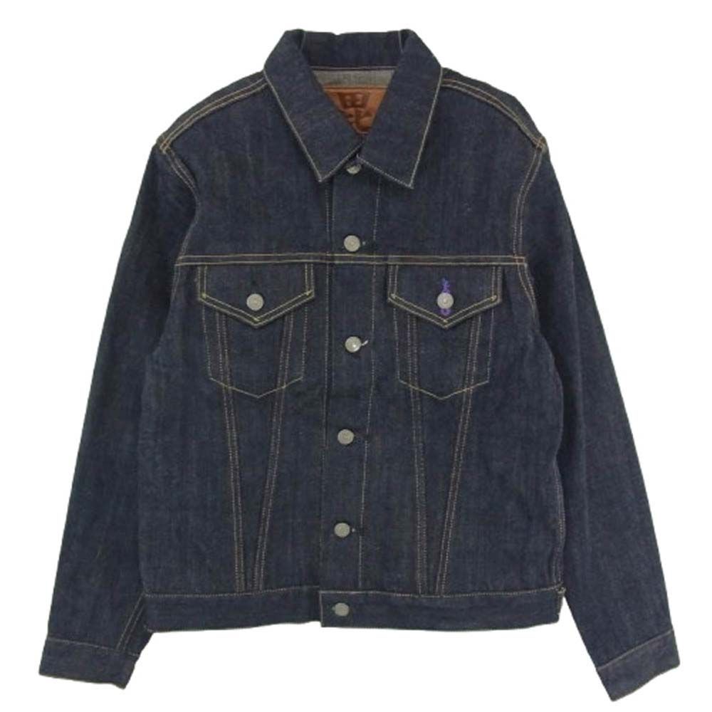 マルニジーンズ Maruni jeans BI-3rd 毘沙門天ジーンズ 14.5oz 天然藍 3rd TYPE DENIM JACKET サードタイプ デニム ジャケット インディゴブルー系 38 上