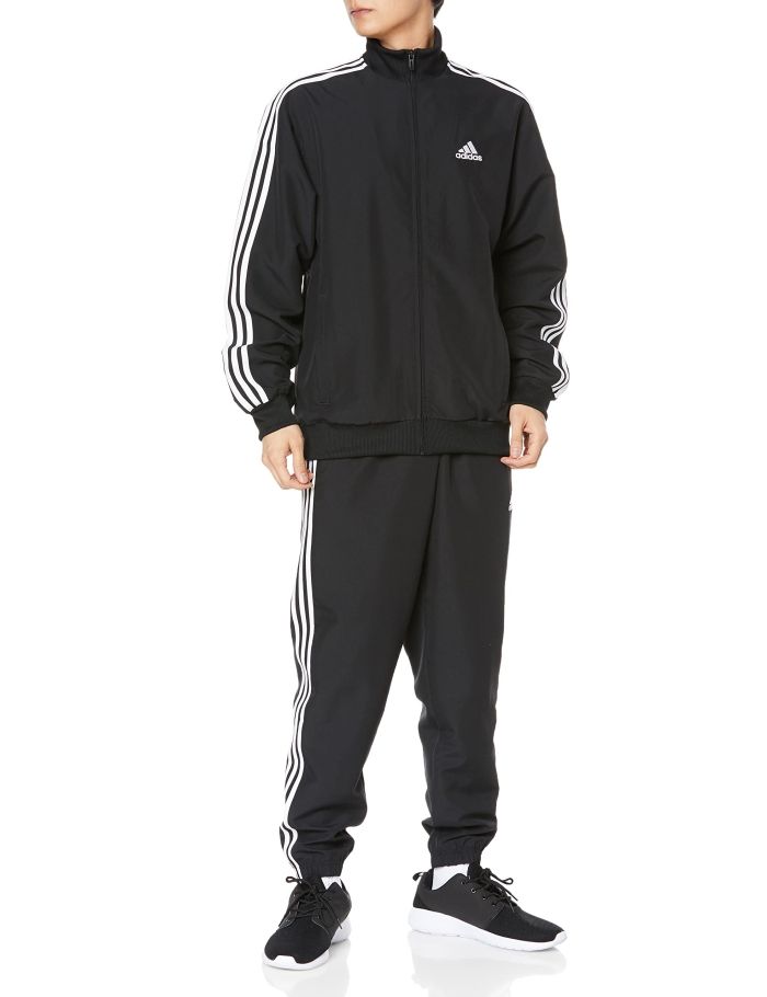 【新品・4営業日で発送】ADIDAS アディダス 33_M3SWVトラックスーツ (ECT01) 色 : BLK／BLK サイズ : J／M 