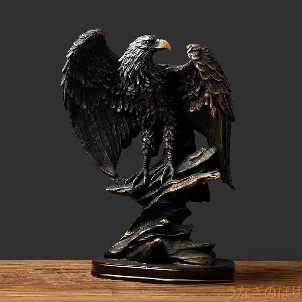 イーグル　置き物 楽天市場】Marestia マレスティア 滑空する大鷲 イーグル オブジェ