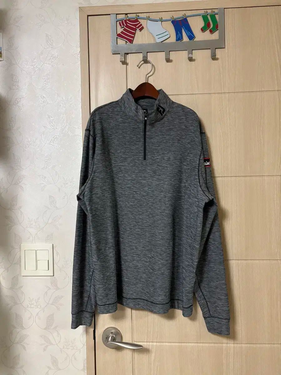 【雷市場（ポンジャン）商品韓国直送】 FootJoy(フットジョイ) ツアーイシュー ハーフジップアップ